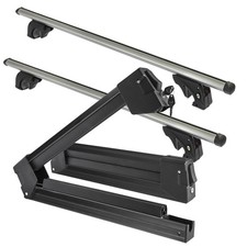 Skiträger SilverIce ausziehb+Dachträger LION2 für für Jeep Cherokee KJ 5Tür 05-0