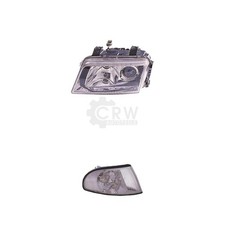 Halogen Scheinwerfer links für Audi A4 8D2 B5 11.94-11.00 mit Blinker