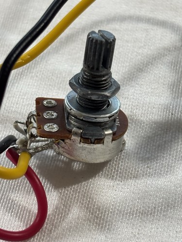 2017 Epiphone Les Paul Special Wiring Harness 3-Way Switch Vol Tone Pots w/ HW - Picture 5 of 14