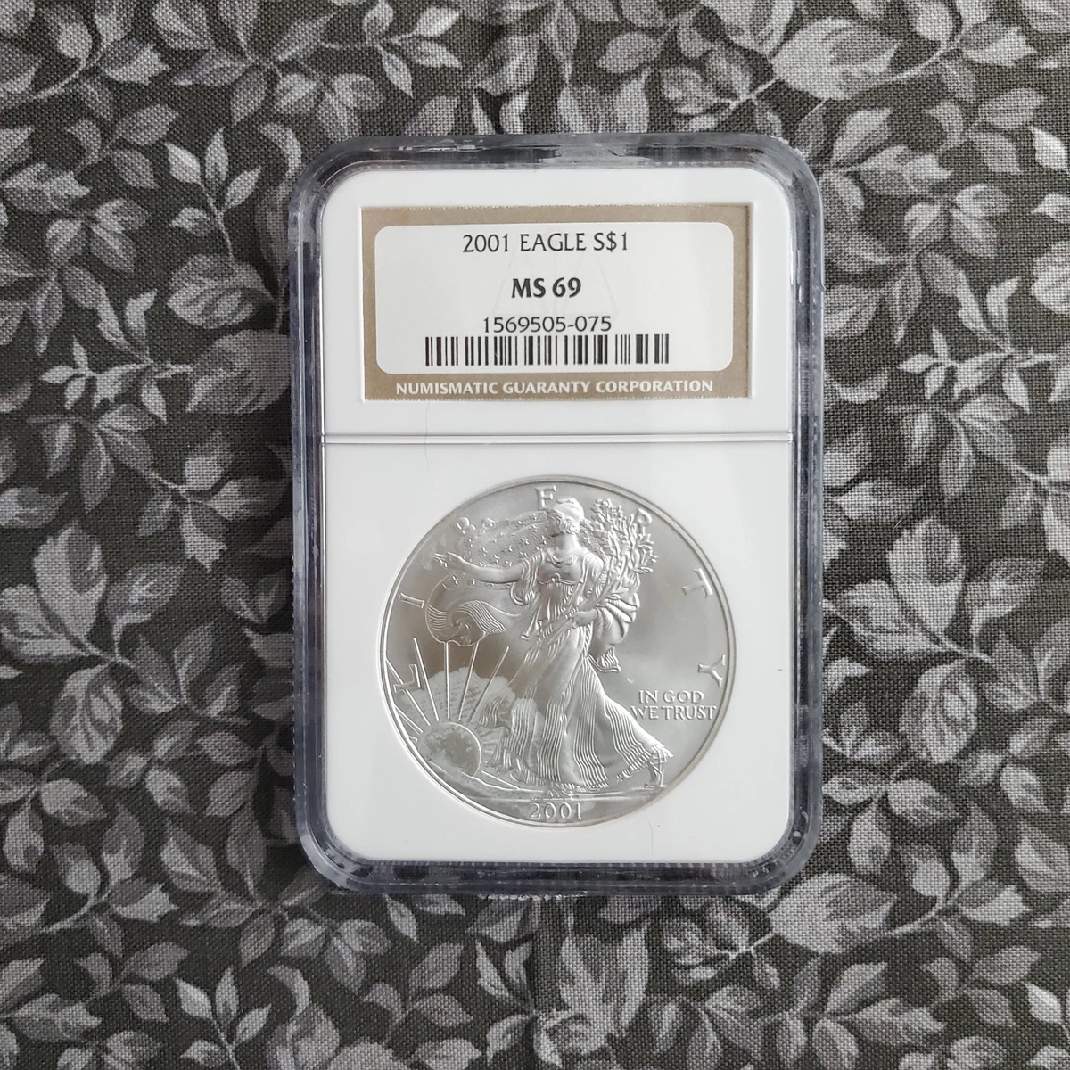 2001年 アメリカンシルバーイーグル ICGMS69 American Eagle MS 69 Graded 2001 Silver Bullion Coins for sale | eBay