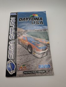 Daytona USA Game - Sega Saturn Disc & Manual Only - Tested