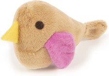 Chickadee Chirp Electronic Sound Cat Toy, Contains Catnip, Battery Powered - Lig