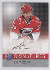 2008-09 Upper Deck Be a Player Signatures Scott Walker #S-SW Auto 0a1
