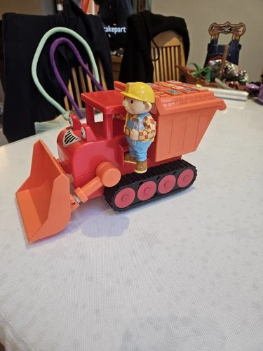 Vintage IQ Builders Bob The Builder Talk n Learn Muck Digger - fully working