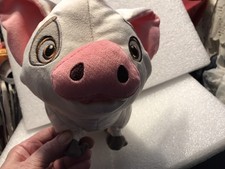 Disney Moana Pink Pua Pig 8  Tall Just Like Disney Plush Animal Walks  Snorkes