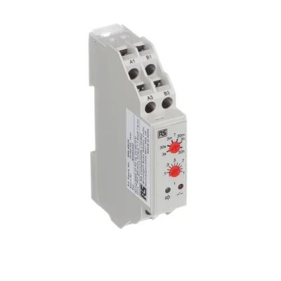 1PC RS PRO 8966829 Time Delay Relay Off-Delay SPDT 0.3 Second to 30 Hours 2