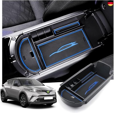 Kompatibel mit Toyota CHR C-HR 2016-2022 2023 Mittelkonsole Aufbewahrungsbox, C-