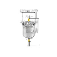 Kraftstofffilter Leitungsfilter Ø 88 Mm Valeo FüR U.A. Volvo S80