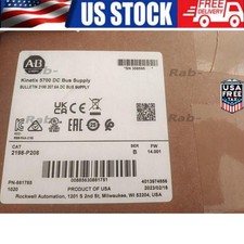 New Sealed AB 2198-P208 Kinetex 5700 Bus DC Power Supply 2198P208 US Free Tax