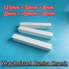 Alumina Ceramic Rectangular Strip Bar Heat Dissipation Thermal Conductivity