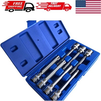 Versatile T25-T60 Extra Long Torx Socket Set: 7 Essential Sizes for Every Task