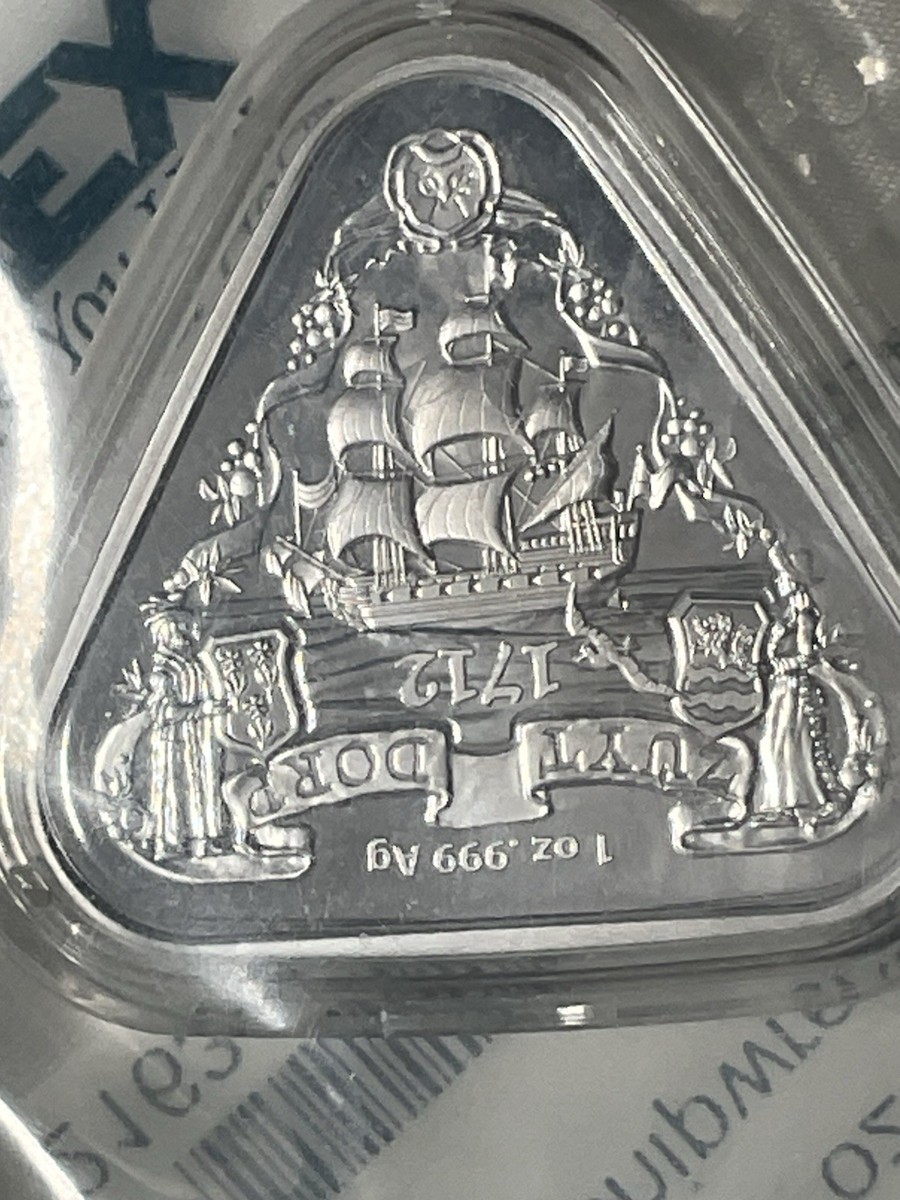 2020 Australia ZuytDorp Shipwreck 1oz .999 Silver Proof-Like
