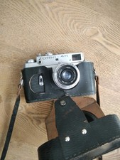 Zorki-4 K Industar 50 Black Rangefinder Film Camera Condition -working perfect