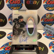 2023-24 Upper Deck Premier Kevin Fiala 51/99 Los Angeles Kings Patch Auto Card
