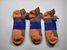 Bombas Hex-Tec Athletic Ankle Socks Lot Of 3 Pairs Size XL