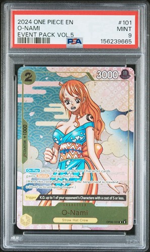 O-Nami (Event Pack Vol. 5) graded PSA 9 for sale on eBay