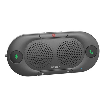 Besign BK06 Bluetooth 5.0 in Car Speakerphone with Visor Small, Metal Gray 