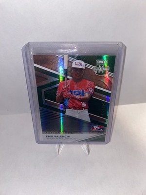 2020 Panini Elite Extra Edition Aspirations Emil Valencia DPL Card #194  /499