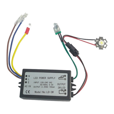 Mikroskop Einbau LED Dimm Netzteil 3W 5W 200mm Kabel Kompaktes Design