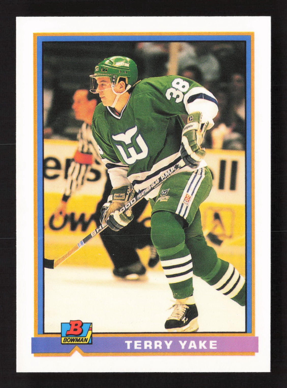 1991-92 Bowman #4 Terry Yake C05