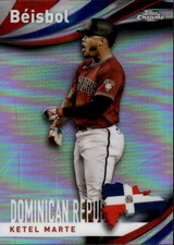 2021 Topps Chrome Ketel Marte #B-13 Beisbol Arizona Diamondbacks 17B