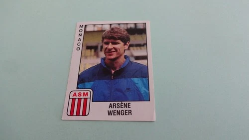 ORIGINAL IMAGE - FOOTBALL 90 - MONACO - ARSENE WENGER
