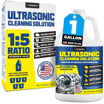 #ad 1 Gallon Ultrasonic Cleaner Solution for Carburetor Engine Parts $75.19