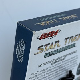 Star Trek 25th Anniversary Nintendo NES Complete In Box CIB W/ Manual & Inserts