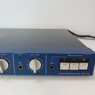 Sony SEH-310 Graphic Equalizer 9 Band Echo Processor Analog EQ