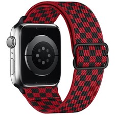 Stretchy Nylon Loop Bands Compatible with Apple Watch 38mm49mm, iWatch Series...