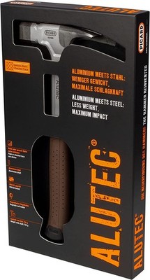 PICARD Latthammer AluTec Nr. 1098 glatt in Geschenkbox Hammer Dachdeckerhammer