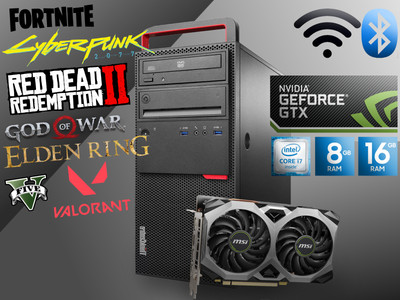LENOVO GAMING PC i7 | 16GB RAM | 256GB SSD | 1TB HDD | GTX 1660 SUPER | WIN 11