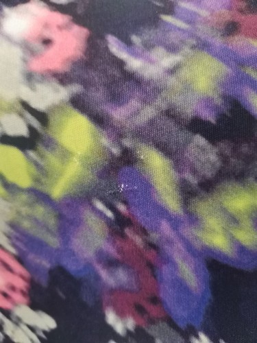 AUTH VINTAGE GIANNI VERSACE abstract floral printed jersey dress IT 40 - Picture 14 of 23