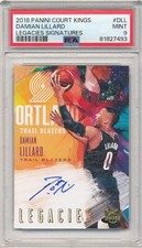 2018-19 - Panini Court Kings - Damian Lillard - Legacies Signatures Auto - 14/49