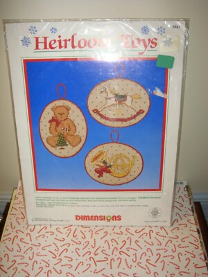 Dimensions Heirloom Toys Cross Stitch Kit