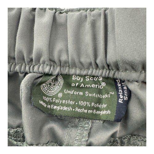 Boy Scouts of America Uniform Switchback Zip-Off Pants/Short Relaxed Small Green - Picture 3 of 3