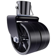 Dual 6-Inch Trailer Jack Wheel Replacement with Pin Trailer Trailer Tongue Ja...