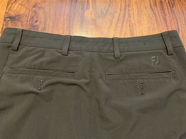 Men's FootJoy Golf Pants Size 30x30 Black | eBay