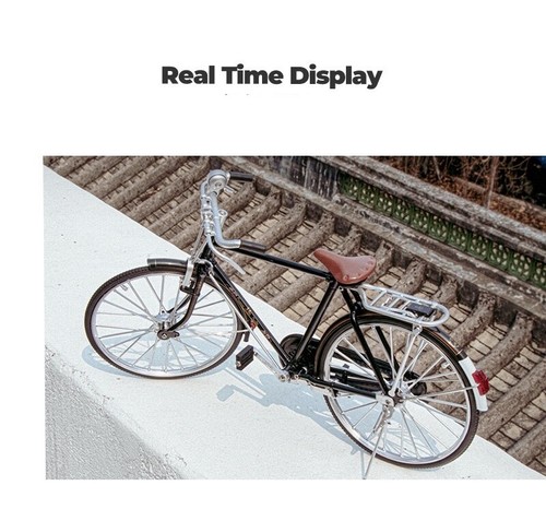 1/6 Shanghai Phoenix Vintage Traditional Bicycle Metal Model - Picture 13 of 15