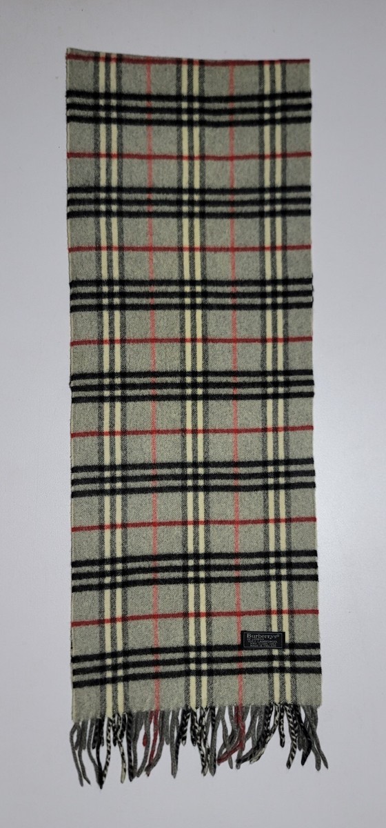 Burberry scarf authentic Ultra finest premium wool scarf