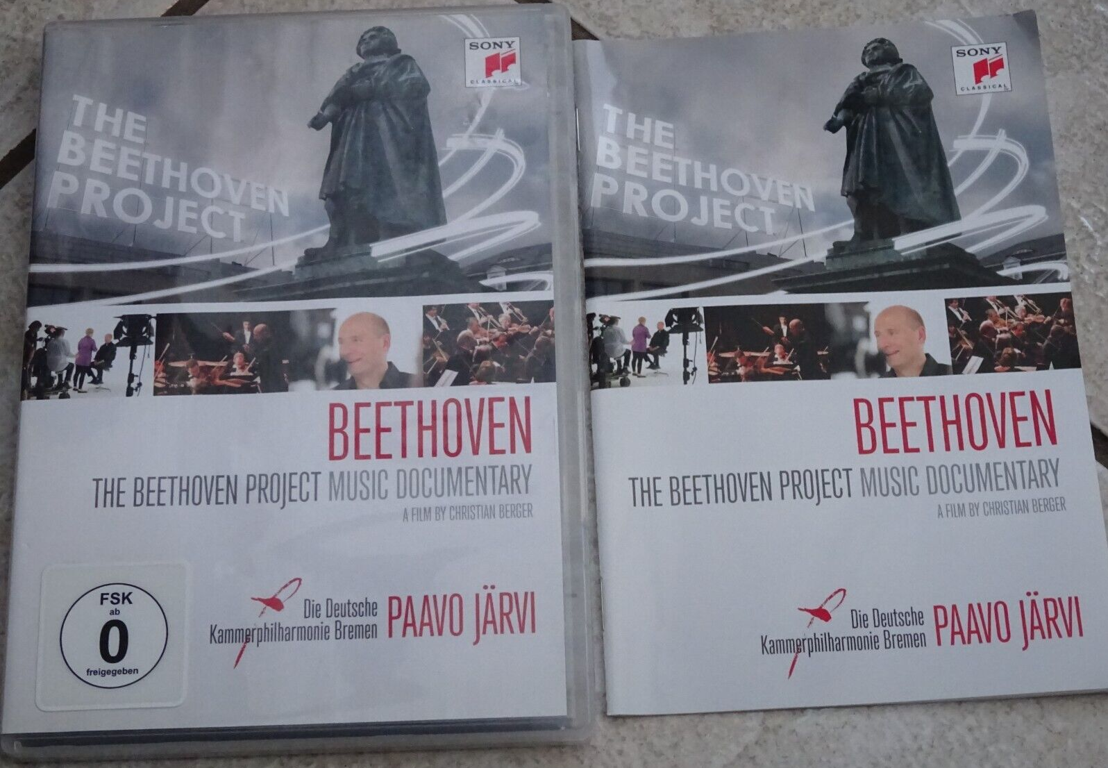 'The Beethoven Project Documentary' DVD & Booklet Paavo Jarvi