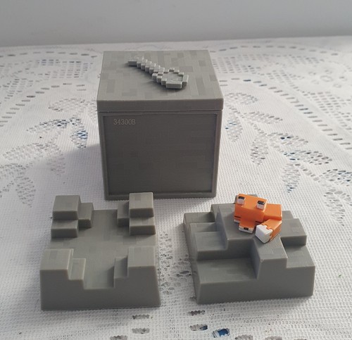 Mattel Minecraft Mini Mining Set - Steve With Dragon Egg Figure, Moldable Sand & Molds For Building Biomes, Creative Play - View #8