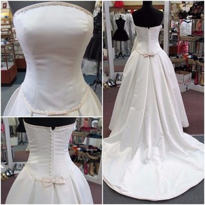duchess satin gown