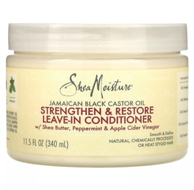 Jamaican Black Castor Oil, Strengthen & Restore Leave-In Conditioner, 11.5 fl oz