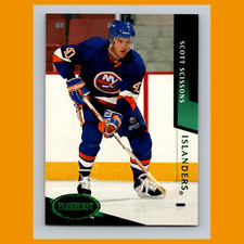 Scott Scissons #121 1993 Parkhurst Emerald Ice New York Islanders Hockey Card NM