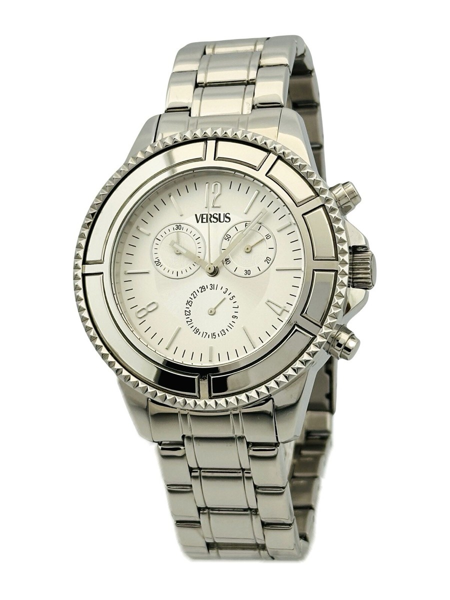 Versus by Versace SGN010013 Unisex Tokyo Silver Dial