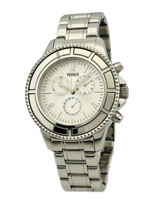Versus by Versace SGN010013 Unisex Tokyo Silver Dial Stainless