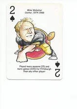 MIKE WEBSTER Herodecks Football card Pittsburgh Steelers NR MT