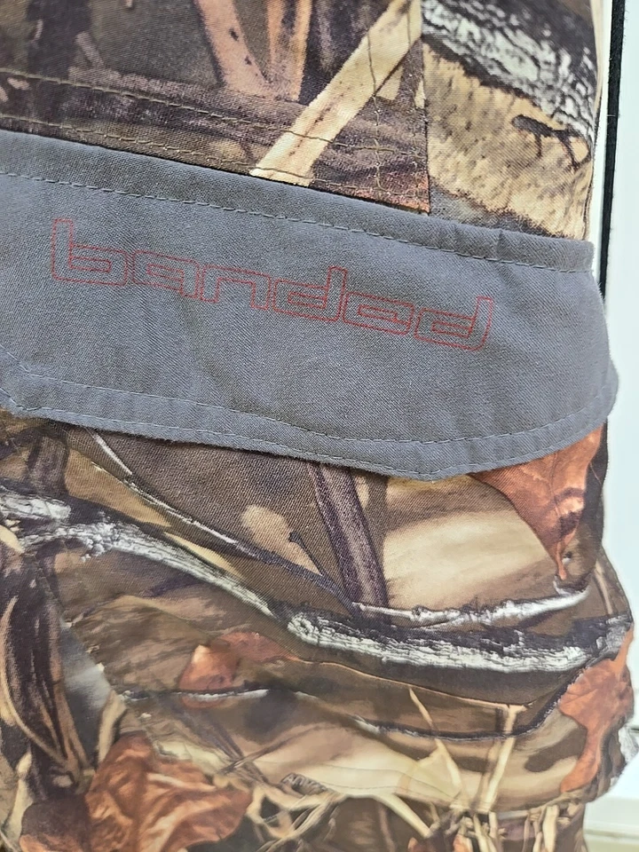 HUNTING CAMO Men's XL BANDED Lined Pants With Suspenders - Image 3 of 4