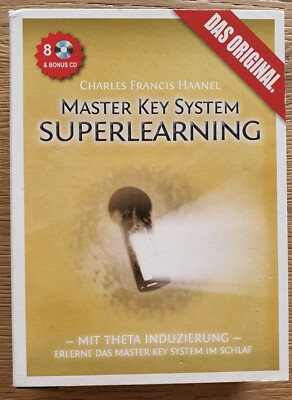 Master Key System Superlearning, Charles Haanel CD Buch